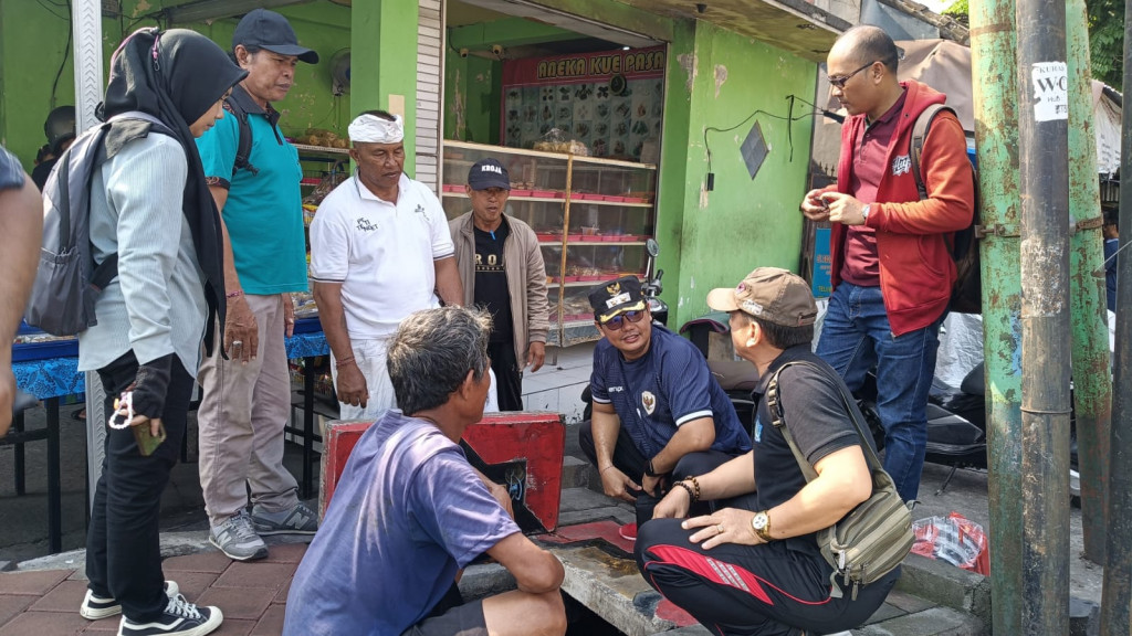 Peninjauan Lokasi Banjir Di Lingkungan Surya Bhuana
